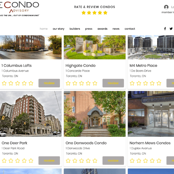 MaplePost: condoadvisory.com, Electron Wix import app and website