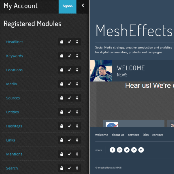 MeshEffects: large data ingest and analysis
